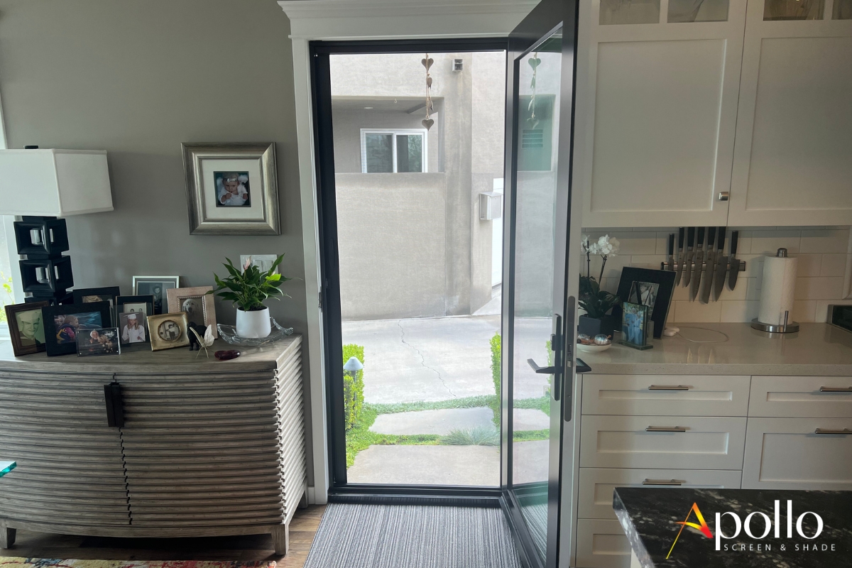 Apollo's Retractable Screens Inside View.